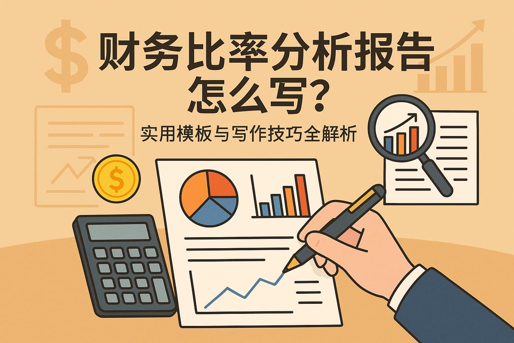 财务比率分析报告怎么写？实用模板与写作技巧全解析