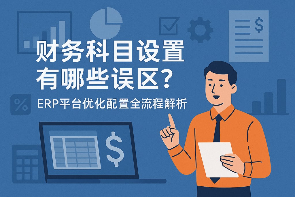财务科目设置有哪些误区？ERP平台优化配置全流程解析