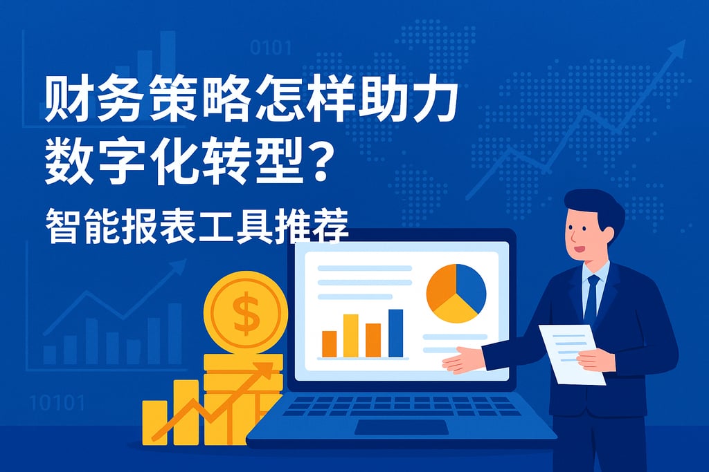 财务策略怎样助力数字化转型？智能报表工具推荐