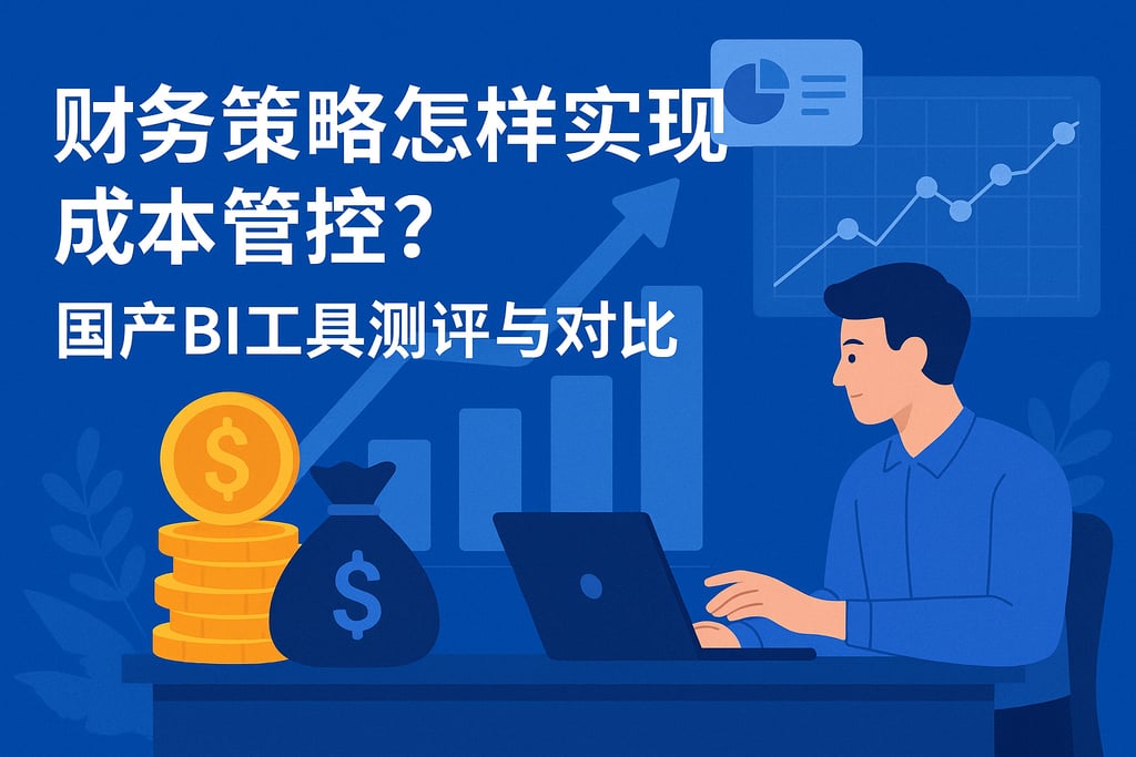 财务策略怎样实现成本管控？国产BI工具测评与对比