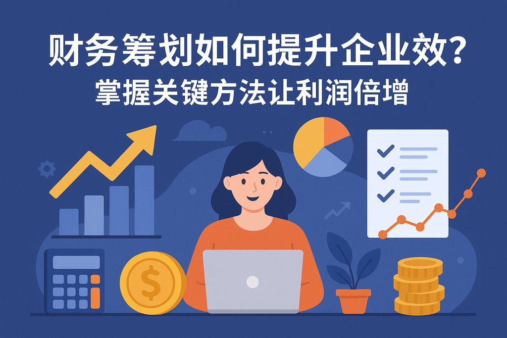 财务筹划如何提升企业效益？掌握关键方法让利润倍增