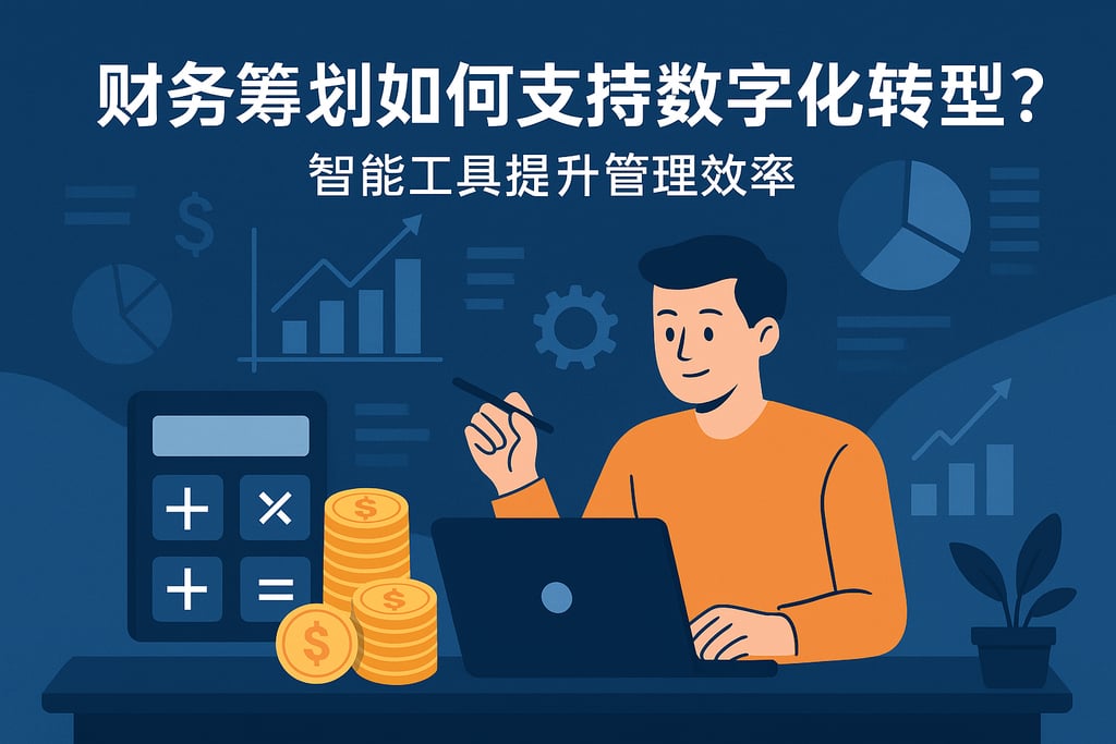 财务筹划如何支持数字化转型？智能工具提升管理效率