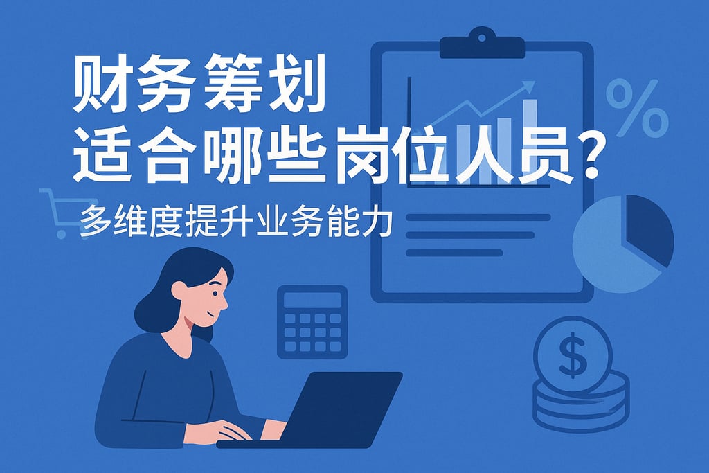 财务筹划适合哪些岗位人员？多维度提升业务能力