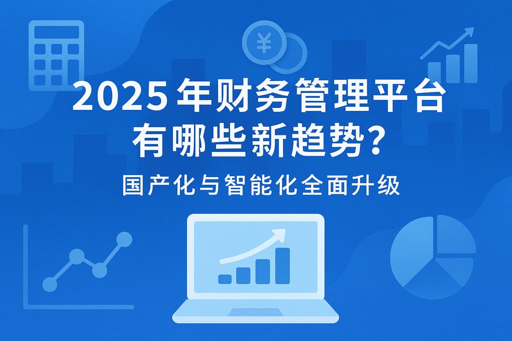 财务管理平台在2025年有哪些新趋势？国产化与智能化全面升级