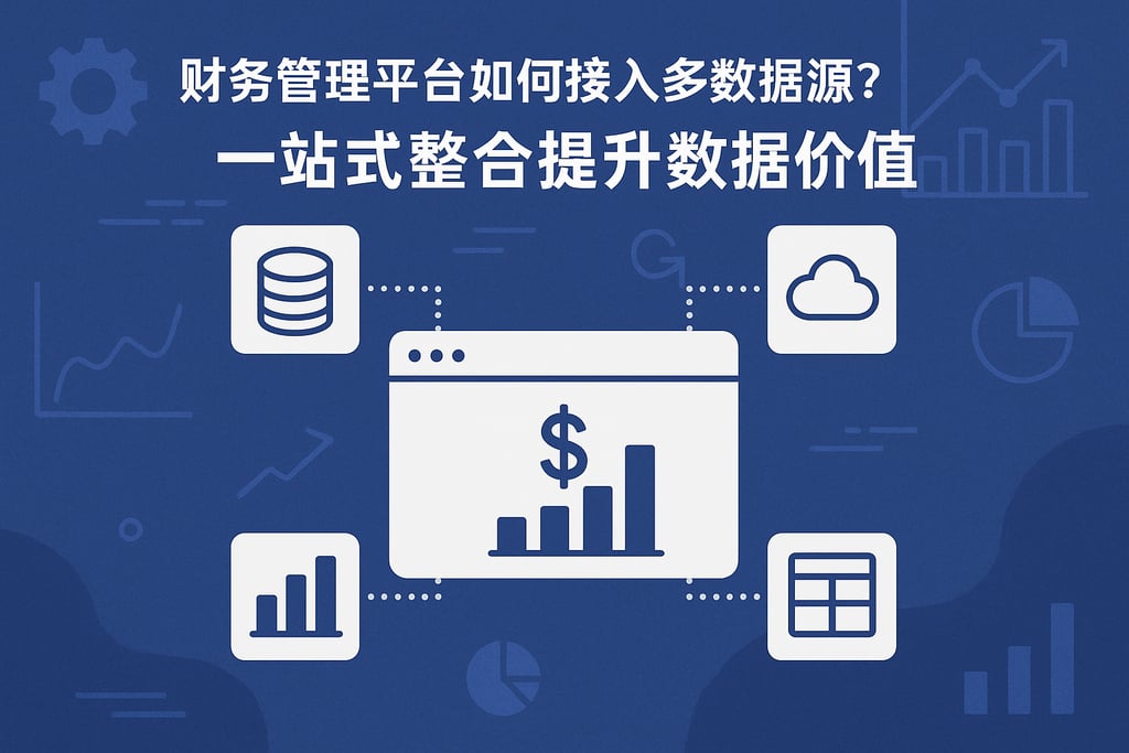 财务管理平台如何接入多数据源？一站式整合提升数据价值