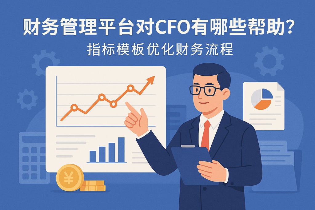 财务管理平台对CFO有哪些帮助？指标模板优化财务流程