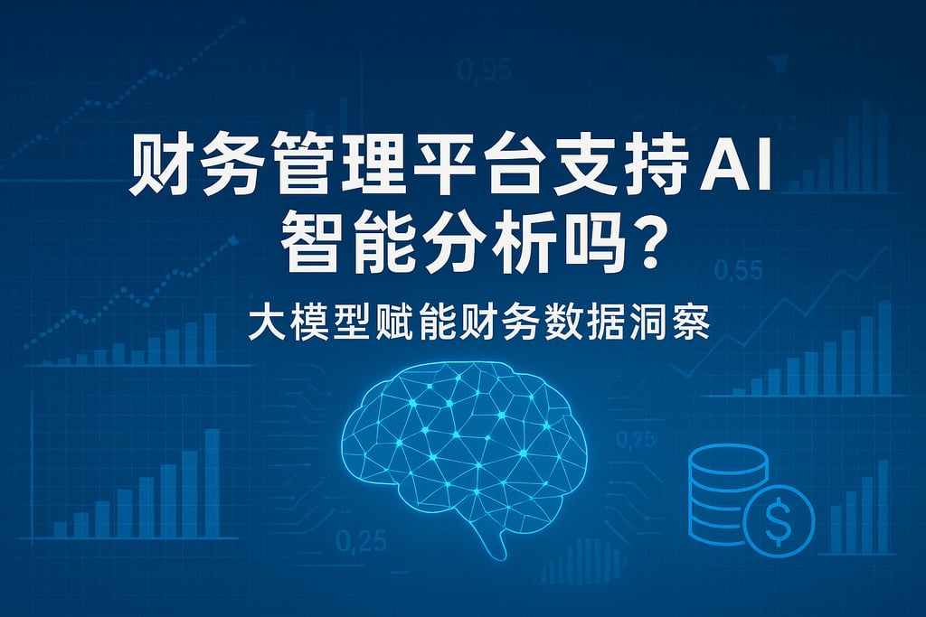 财务管理平台支持AI智能分析吗？大模型赋能财务数据洞察