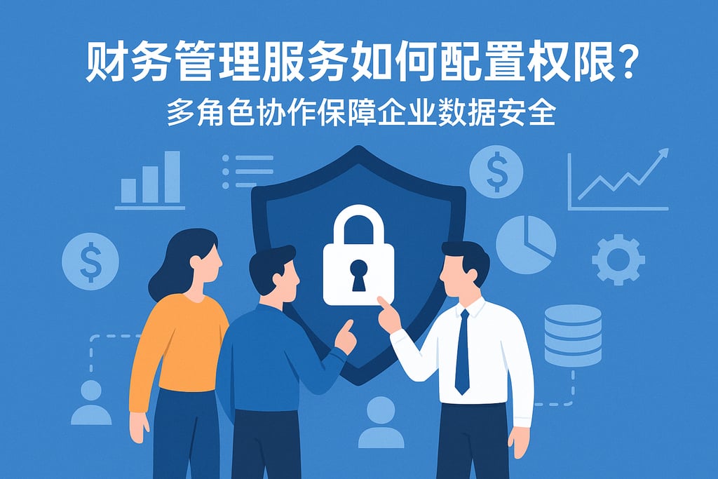 财务管理服务如何配置权限？多角色协作保障企业数据安全