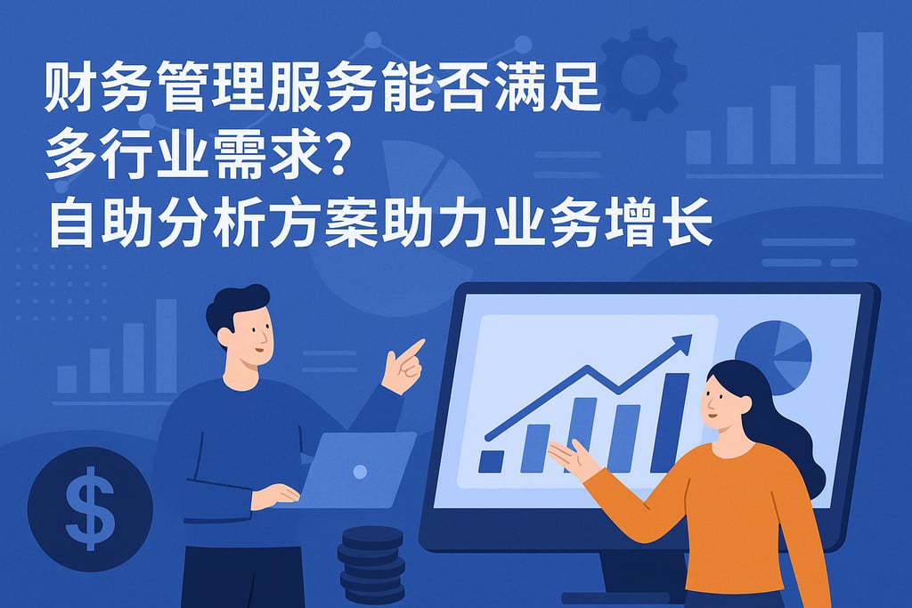 财务管理服务能否满足多行业需求？自助分析方案助力业务增长