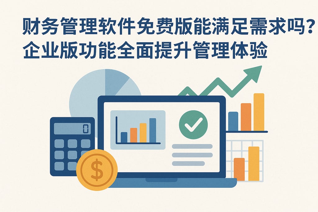 财务管理软件免费版能满足需求吗？企业版功能全面提升管理体验