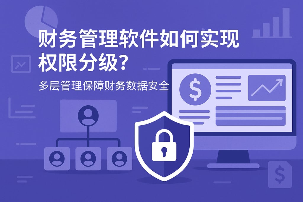 财务管理软件如何实现权限分级？多层管理保障财务数据安全
