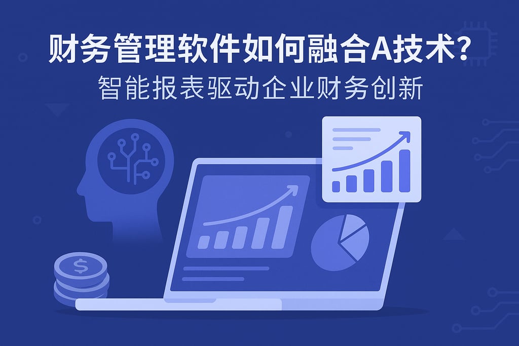 财务管理软件如何融合AI技术？智能报表驱动企业财务创新