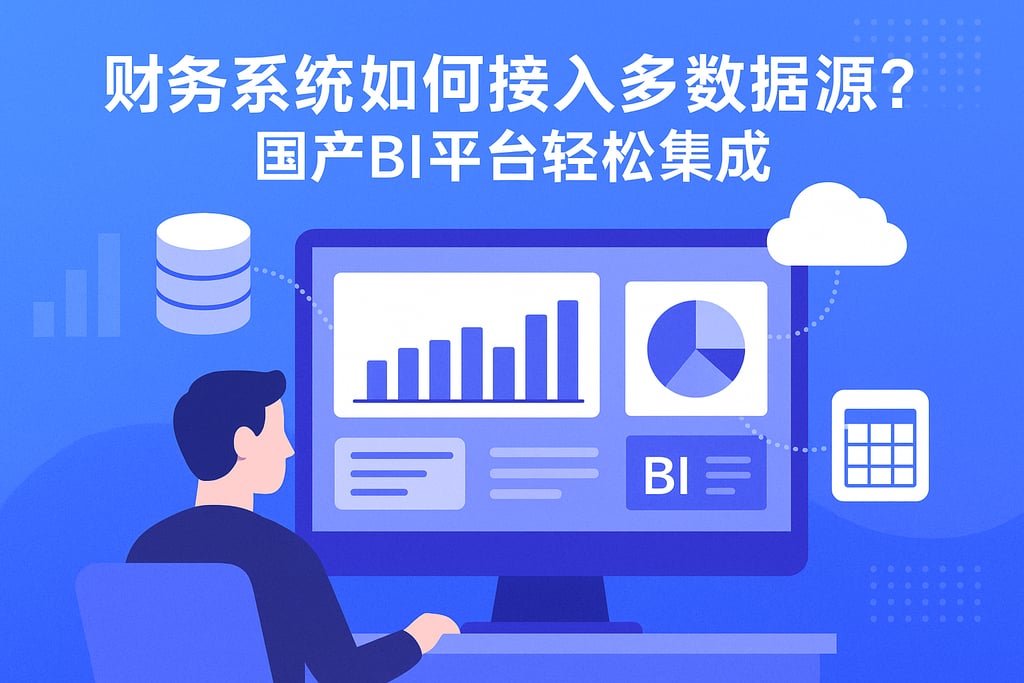 财务系统如何接入多数据源？国产BI平台轻松集成
