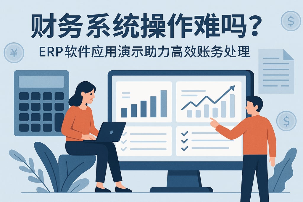 财务系统操作难吗？ERP软件应用演示助力高效账务处理