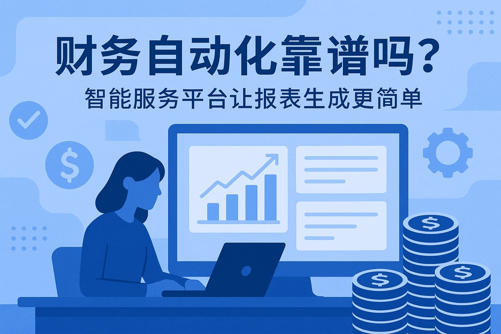 财务自动化靠谱吗？智能服务平台让报表生成更简单