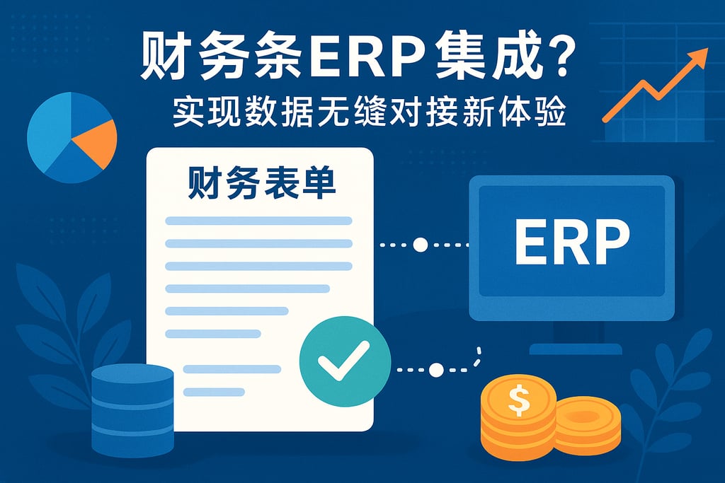 财务表单如何与ERP集成？实现数据无缝对接新体验