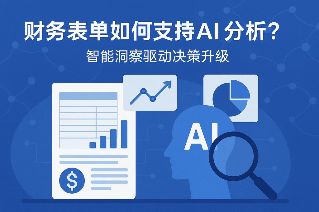 财务表单如何支持AI分析？智能洞察驱动决策升级