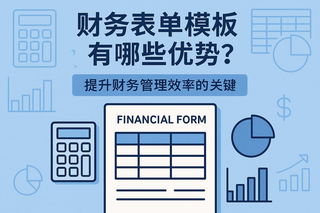 财务表单模板有哪些优势？提升财务管理效率的关键