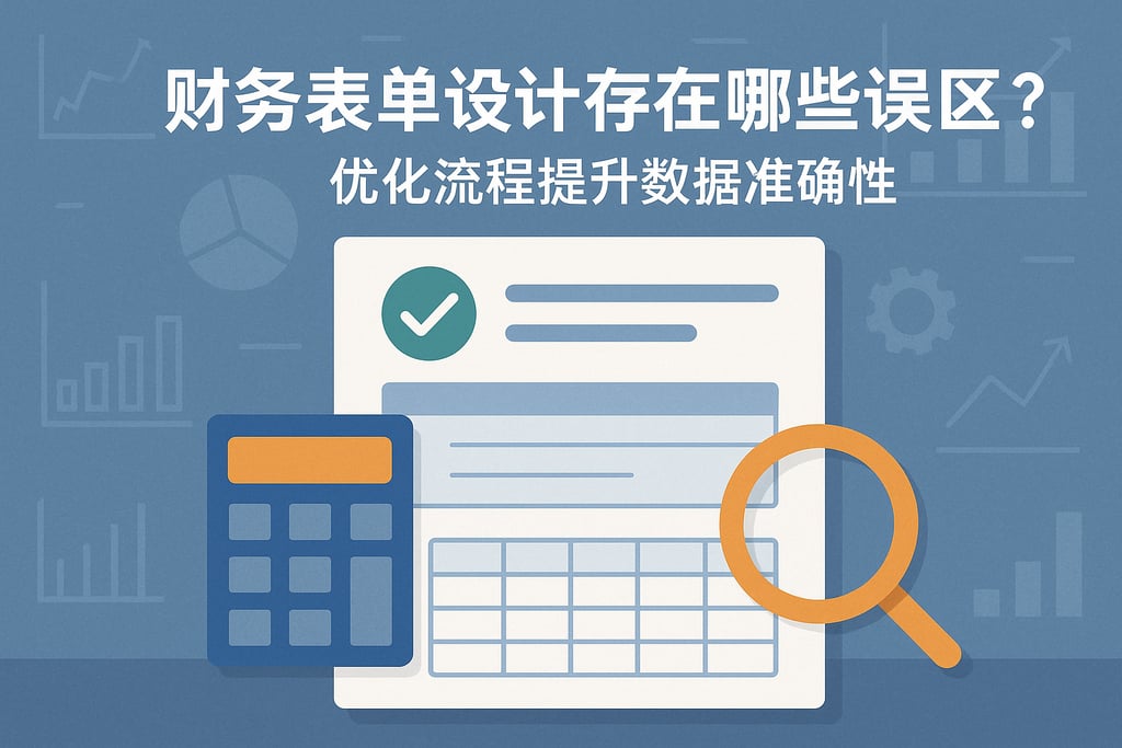 财务表单设计有哪些误区？优化流程提升数据准确性