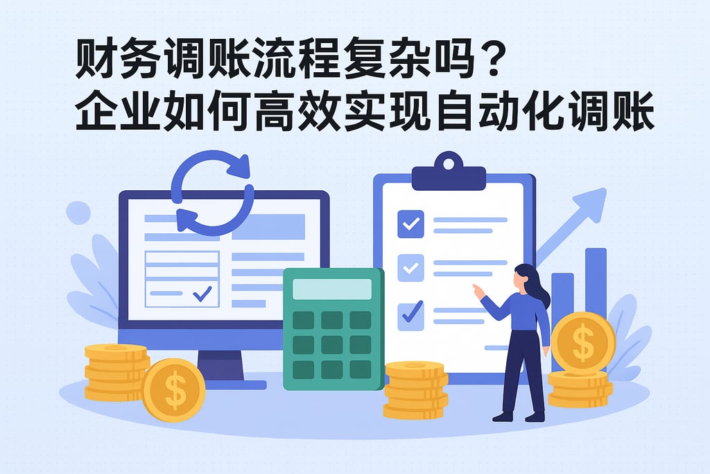 财务调账流程复杂吗？企业如何高效实现自动化调账