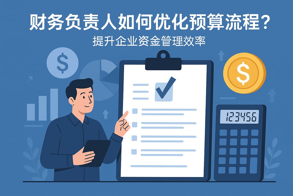 财务负责人如何优化预算流程？提升企业资金管理效率