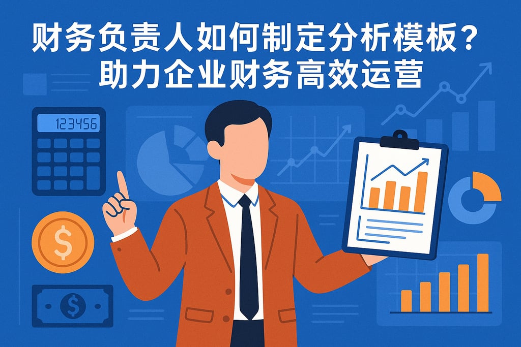 财务负责人如何制定分析模板？助力企业财务高效运营