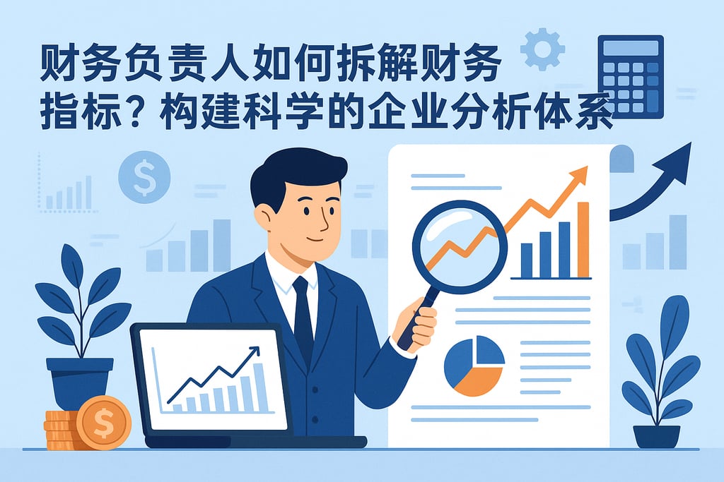 财务负责人如何拆解财务指标？构建科学的企业分析体系