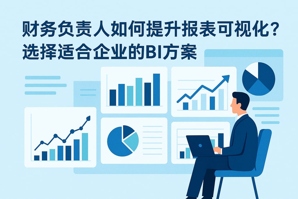财务负责人如何提升报表可视化？选择适合企业的BI方案