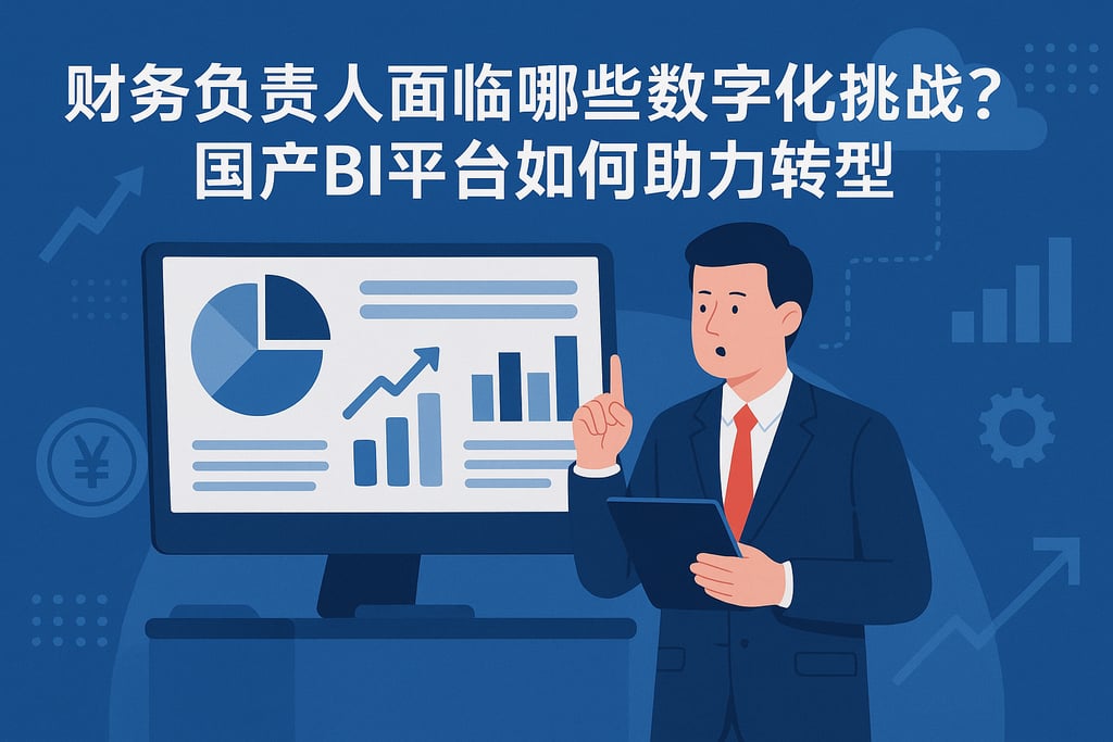 财务负责人面临哪些数字化挑战？国产BI平台如何助力转型