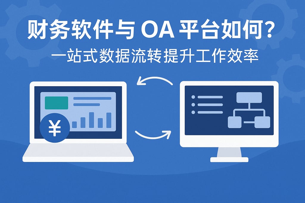 财务软件与OA平台如何集成？一站式数据流转提升工作效率