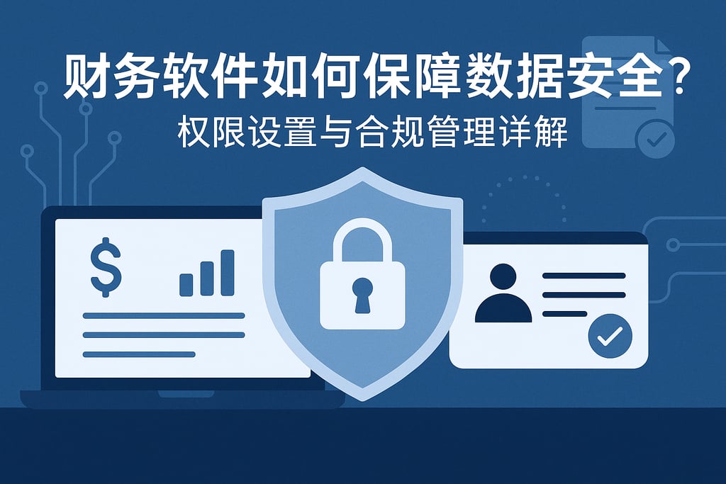 财务软件如何保障数据安全？权限设置与合规管理详解
