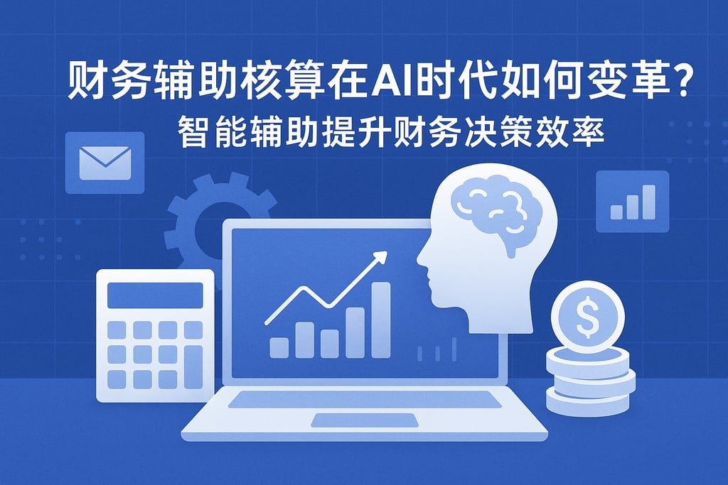 财务辅助核算在AI时代如何变革？智能辅助提升财务决策效率