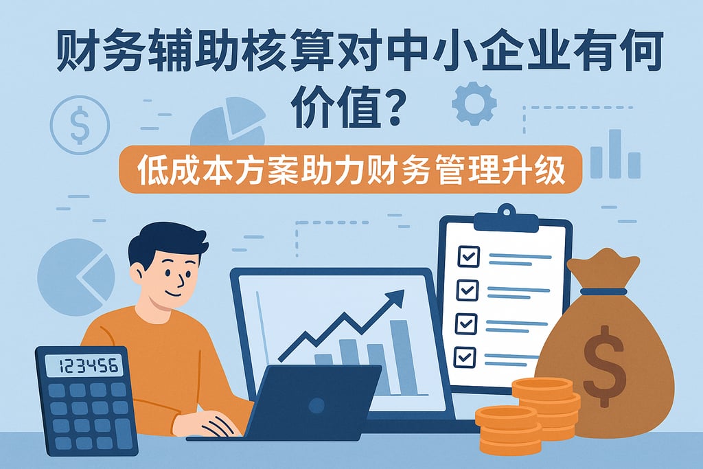 财务辅助核算对中小企业有何价值？低成本方案助力财务管理升级
