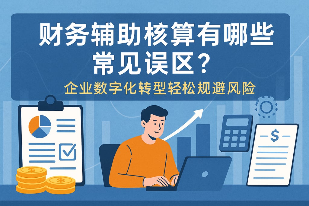 财务辅助核算有哪些常见误区？企业数字化转型轻松规避风险