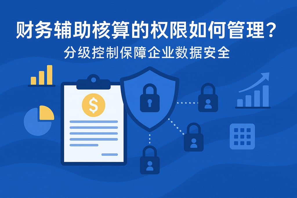 财务辅助核算的权限如何管理？分级控制保障企业数据安全