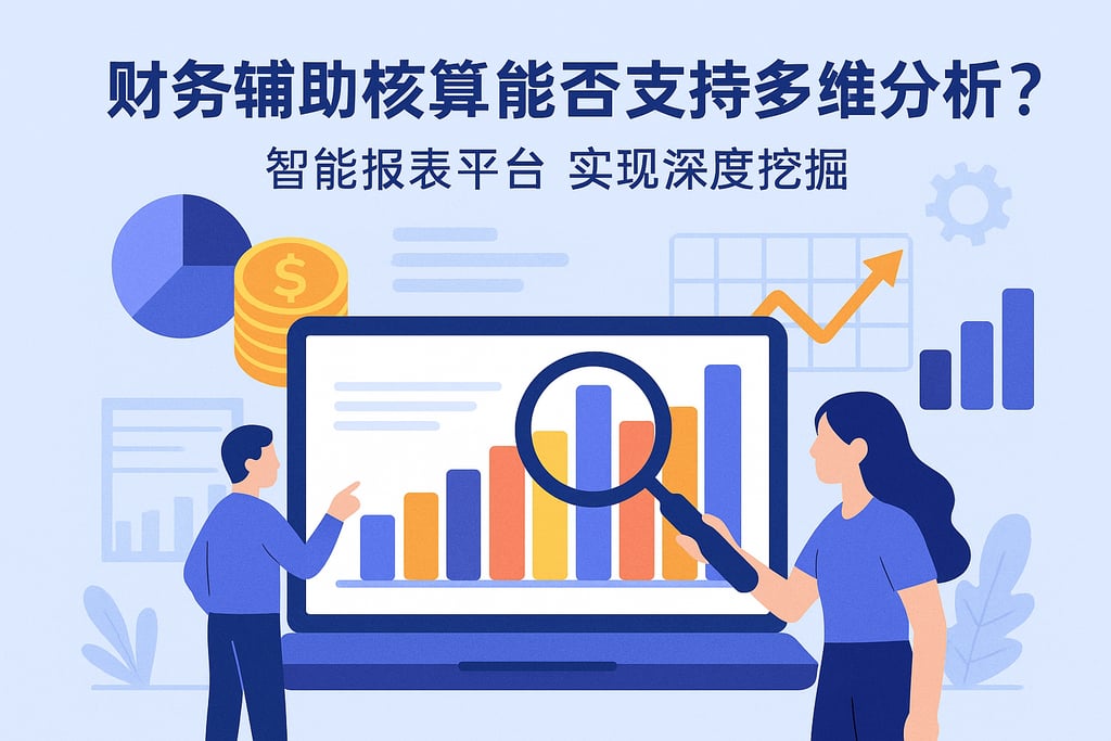 财务辅助核算能否支持多维分析？智能报表平台实现深度挖掘