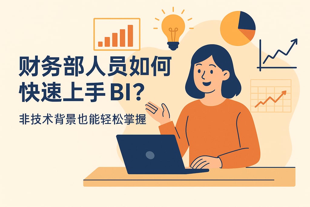 财务部人员如何快速上手BI？非技术背景也能轻松掌握