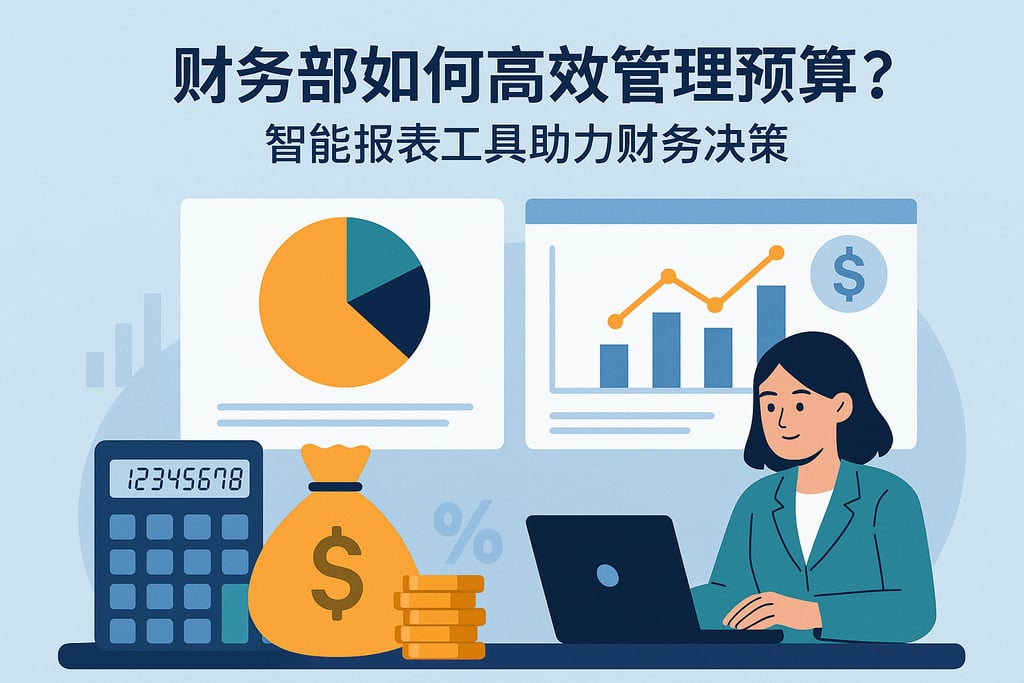 财务部如何高效管理预算？智能报表工具助力财务决策