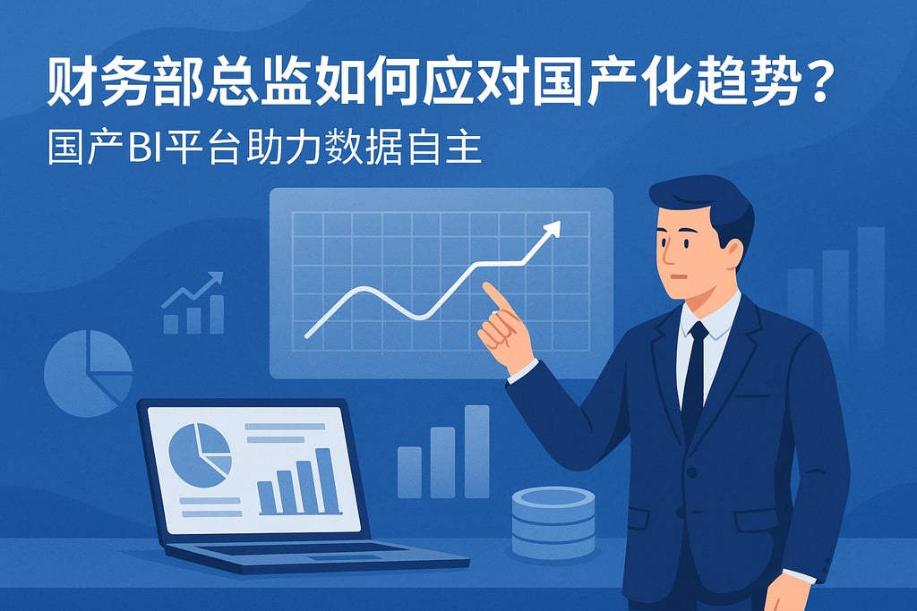 财务部总监如何应对国产化趋势？国产BI平台助力数据自主