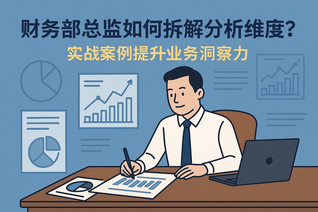 财务部总监如何拆解分析维度？实战案例提升业务洞察力