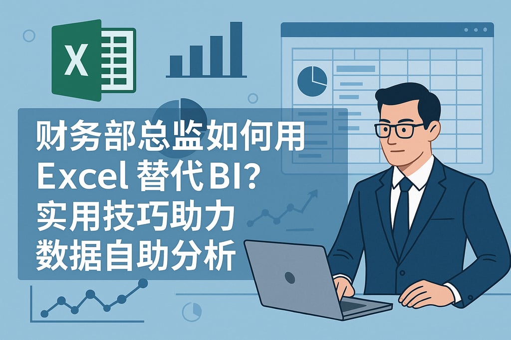 财务部总监如何用Excel替代BI？实用技巧助力数据自助分析