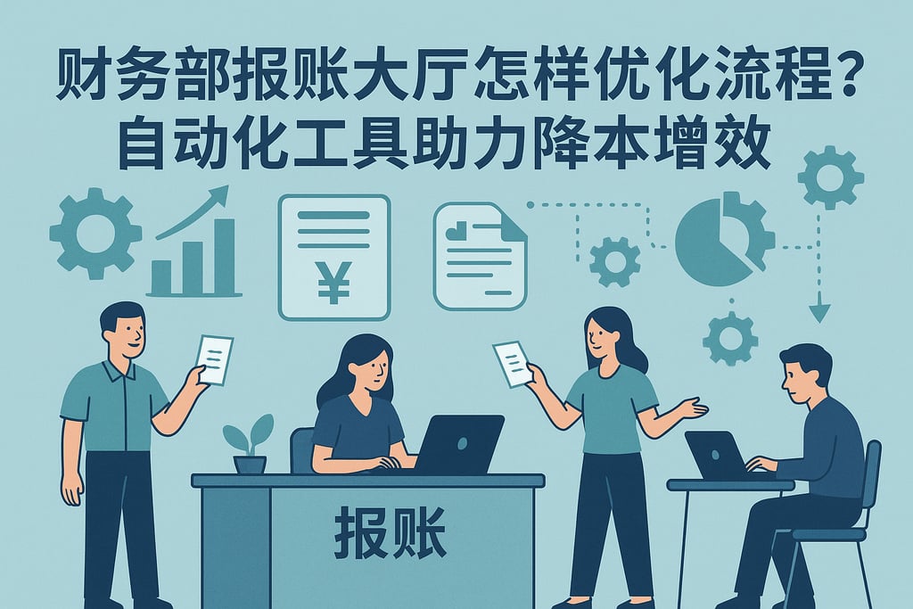 财务部报账大厅怎样优化流程？自动化工具助力降本增效