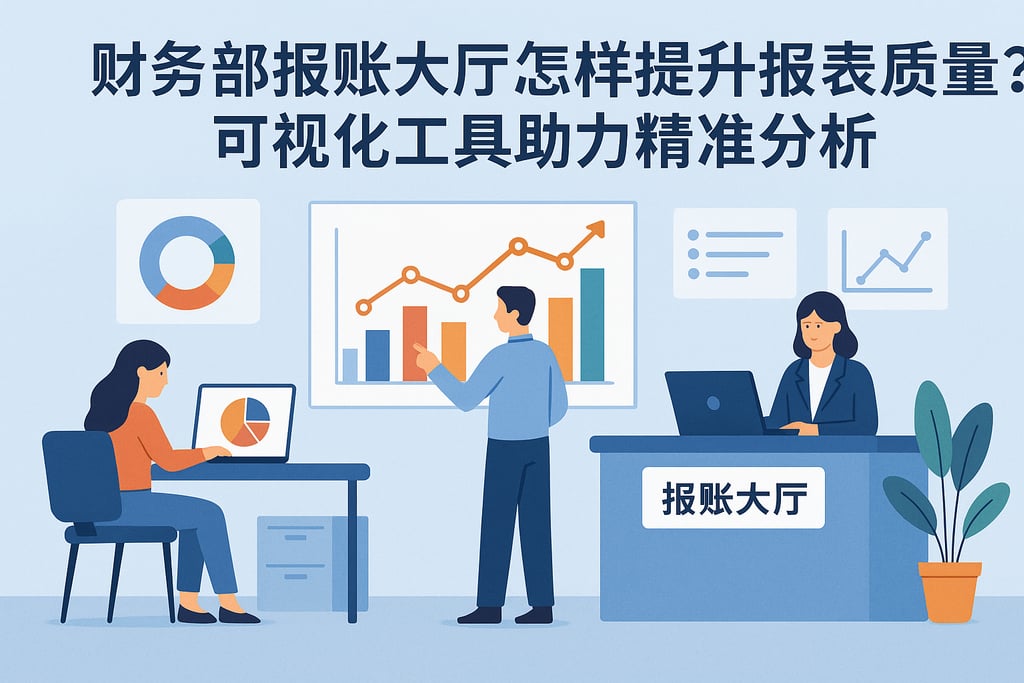 财务部报账大厅怎样提升报表质量？可视化工具助力精准分析