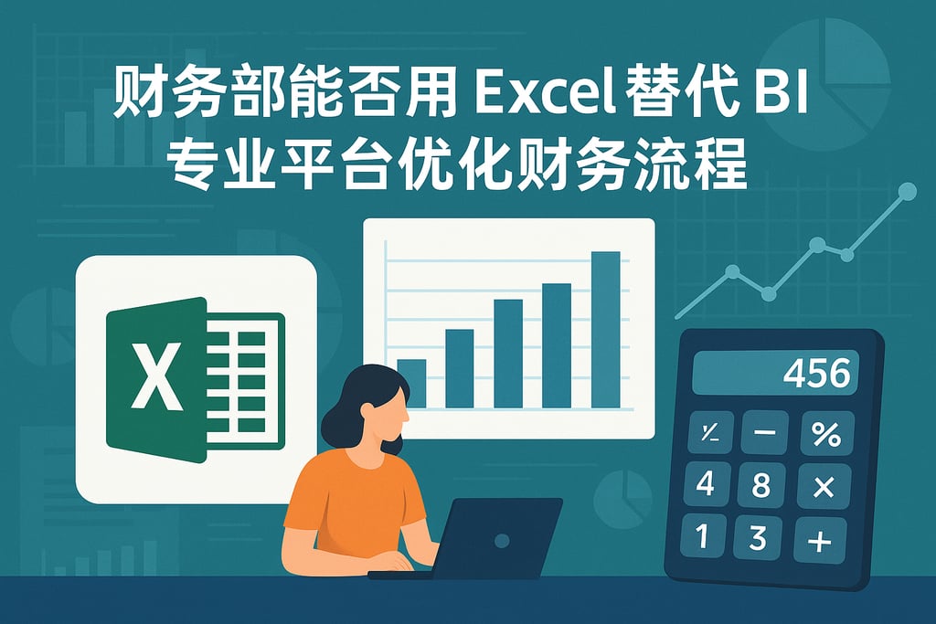 财务部能否用Excel替代BI？专业平台优化财务流程