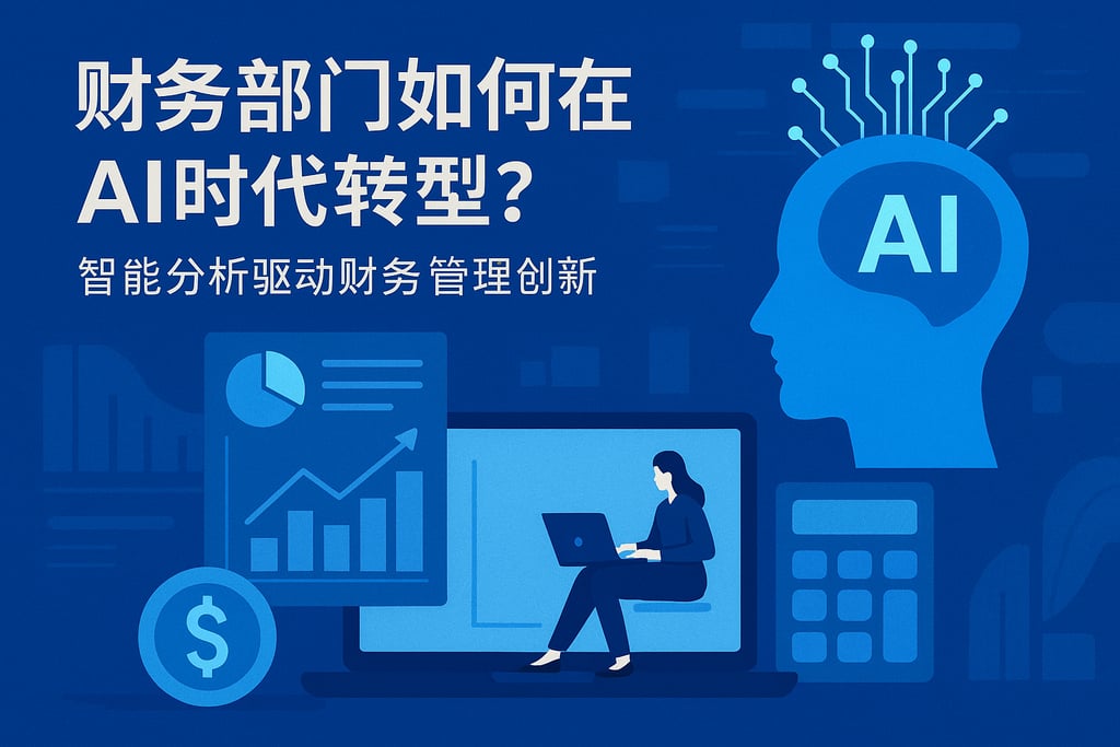 财务部门在AI时代如何转型？智能分析驱动财务管理创新
