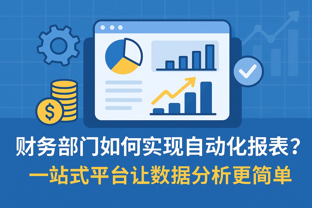 财务部门如何实现自动化报表？一站式平台让数据分析更简单