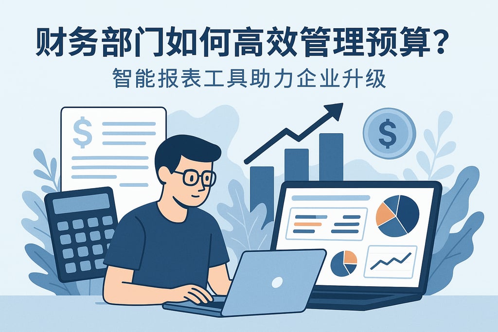 财务部门如何高效管理预算？智能报表工具助力企业升级