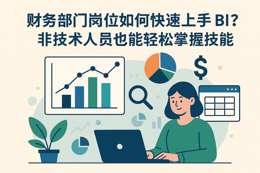 财务部门岗位如何快速上手BI？非技术人员也能轻松掌握技能