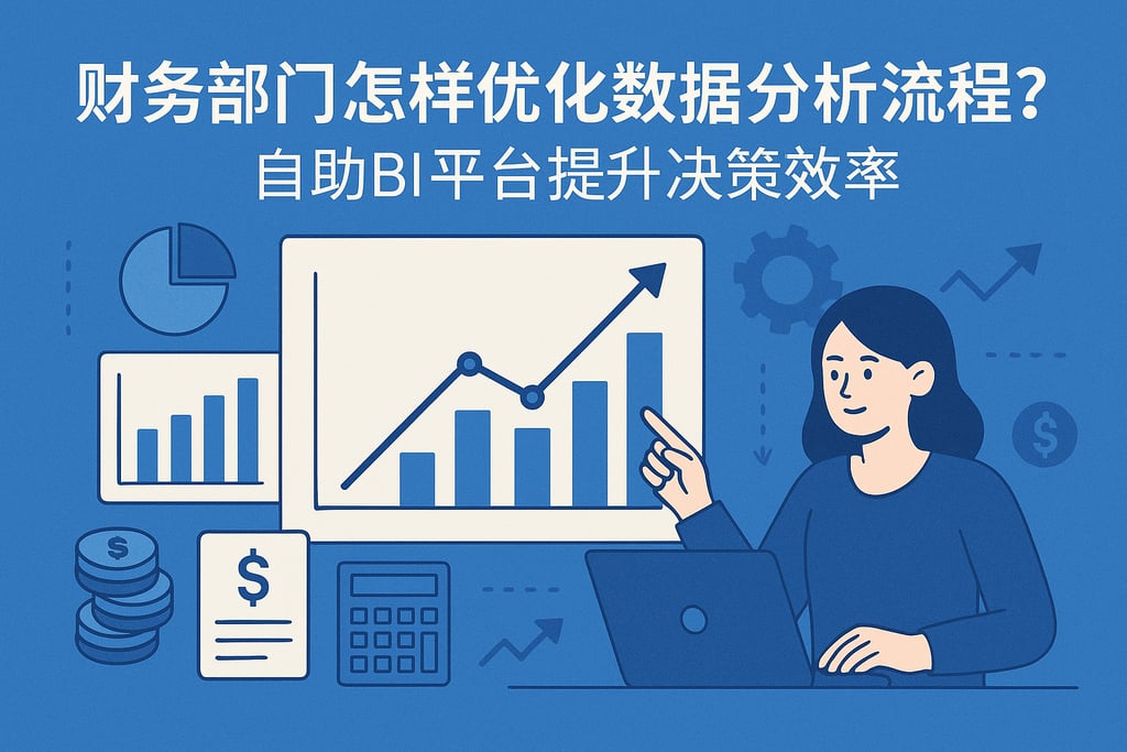 财务部门怎样优化数据分析流程？自助BI平台提升决策效率