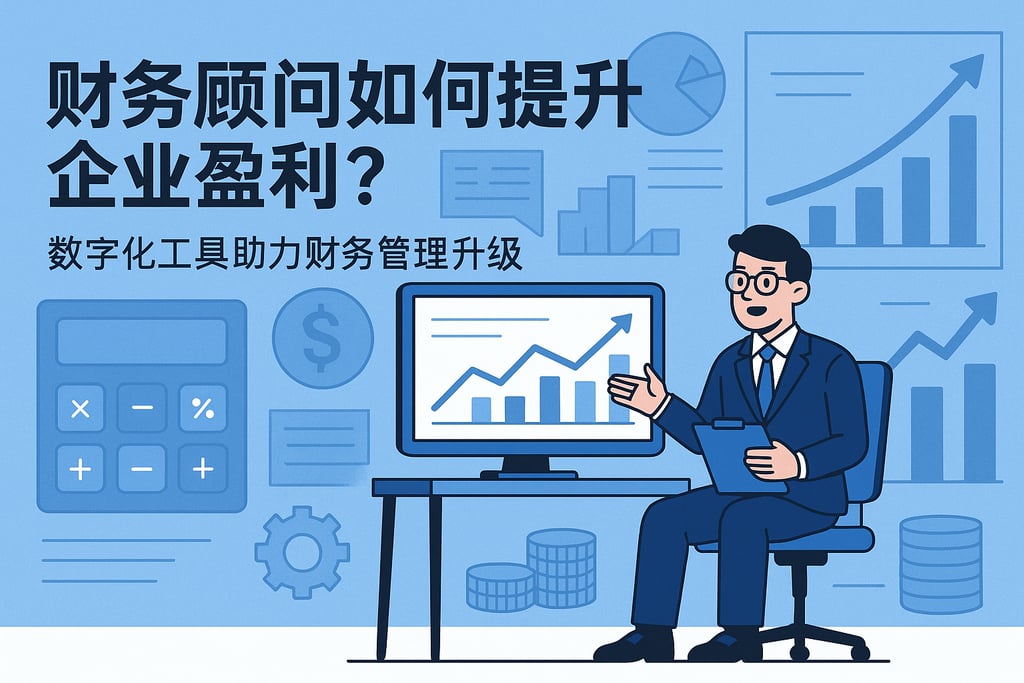 财务顾问如何提升企业盈利？数字化工具助力财务管理升级